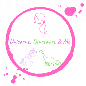 Unicorns, Dinosaurs & Me Transparent Logo