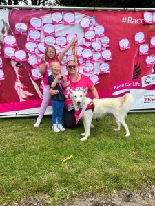Week 19. We Completed Cancer Research Race For Life.