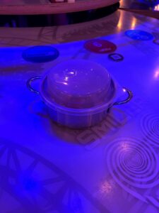 The Delivery Containers At The Rollercoaster Restaurant